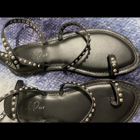 Wild Pair Studded Sandals - Picture 2 of 4